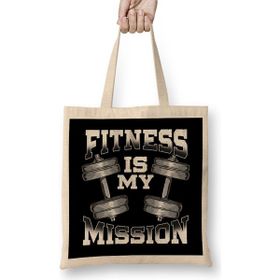 Humuts Fitness is My Mission Motivated Weightlifting Gym Bez Çanta