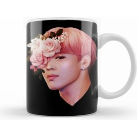 Humuts Flowers Jimin Bts Kupa Bardak