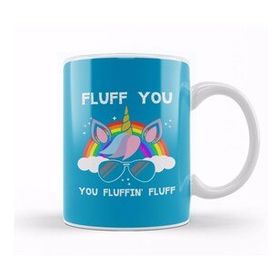 Humuts Fluff You You Fluffing Fluff Unicorn Kupa Bardak