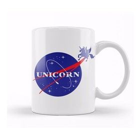 Humuts Flying Nasa Unicorn Kupa Bardak