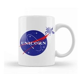 Humuts Flying Nasa Unicorn Kupa Bardak
