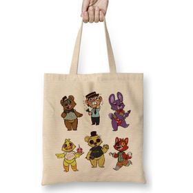 Humuts Fnaf Crossing Bez Uzun Saplı Açık Bej Rengi Çanta