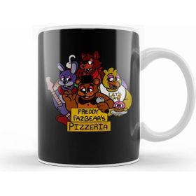 Humuts Fnaf Freddy Fazbears 80S Logo Kupa Bardak