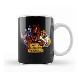 Humuts Fnaf Freddy Fazbears 80S Logo Kupa Bardak