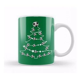 Humuts Football Christmas Tree Baubles Kupa Bardak