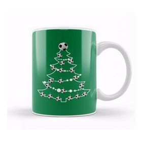 Humuts Football Christmas Tree Baubles Kupa Bardak