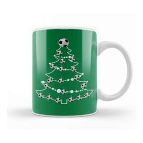 Humuts Football Christmas Tree Baubles Kupa Bardak