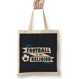 Humuts Football Is My Religion Uzun Saplı Bez Çanta