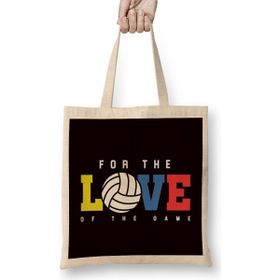 Humuts For Love Of Game Volleyball Player Coach Team Setter Bez Kadın Günlük Çanta
