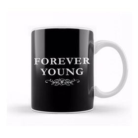 Humuts Forever Young Slogan Kupa