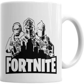 Humuts Fortnite Preto E Branco Kupa Bardak