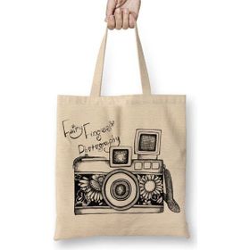 Humuts Foto Camera Fotoğrafçı Foto Bez Kadın Günlük Çanta