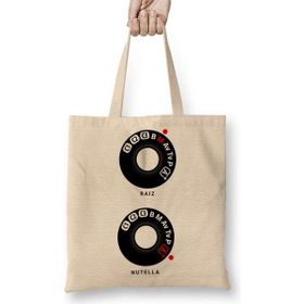 Humuts Fotografia Raiz Açık Bej Uzun Saplı Bez Çanta