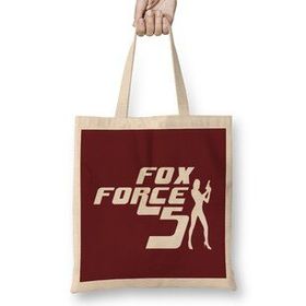 Humuts Fox Force 5 Pulp Fiction Açık Bej Uzun Saplı Bez Çanta