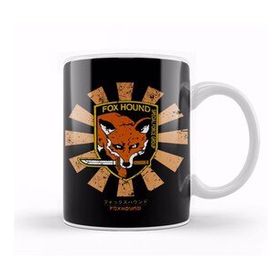 Humuts Foxhound Retro Japanese Metal Gear Solid Kupa Bardak