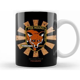 Humuts Foxhound Retro Japanese Metal Gear Solid Kupa Bardak