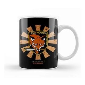 Humuts Foxhound Retro Japanese Metal Gear Solid Kupa Bardak