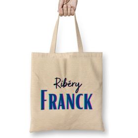 Humuts Franck Ribéry-Vintage Retro Rainbow Style Uzun Saplı Açık Bej Bez Çanta