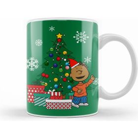 Humuts Franklin Peanuts Around The Christmas Tree Beyaz Kupa