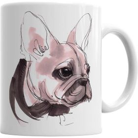 Humuts Fransız Bulldog Beyaz Kupa