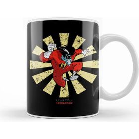 Humuts Freakazoid Retro Japanese Beyaz Kupa