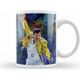 Humuts Freddie Mercury 0 Beyaz Kupa