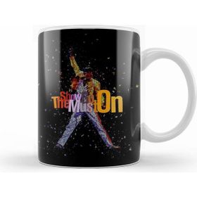 Humuts Freddie Mercury Beyaz Kupa