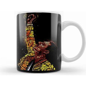 Humuts Freddie Mercury Beyaz Kupa