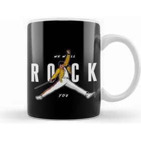 Humuts Freddie Mercury Beyaz Kupa