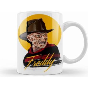 Humuts Freddy Krueger Freddy Moon Beyaz Kupa