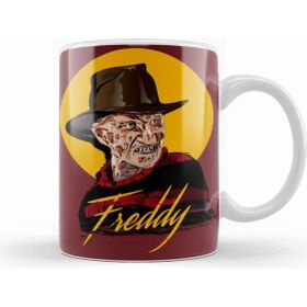 Humuts Freddy Krueger Freddy Moon Beyaz Kupa