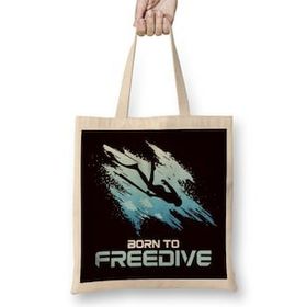 Humuts Freediving Freediver Scuba Diving Diver Underwater Ocean Sea Bez Kadın Günlük Çanta