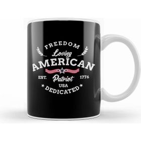 Humuts Freedom Loving American Patriot Usa Dedicated 1776 Kupa Bardak