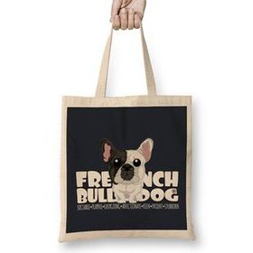 Humuts French Bulldog Brindle Pied Dg Big Head Bez Kadın Günlük Çanta