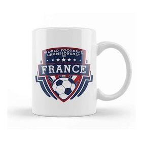 Humuts French Football France Shield World Football Championship 2018 Kupa Bardak