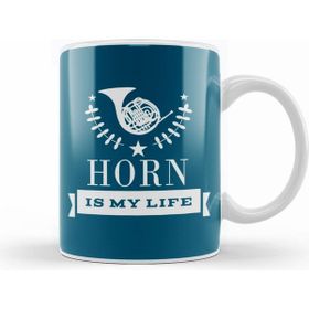 Humuts French Horn Band Gift Müzik Kupa Bardak