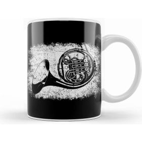 Humuts French Horn Big Band Gifts Marching Band Vintage French Horn Müzik Kupa Bardak
