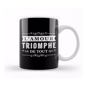 Humuts French Slogan Laissez Faire Kupa Bardak