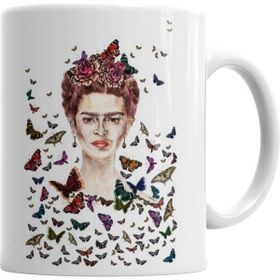 Humuts Frida Kahlo Kelebekler Kupa Bardak