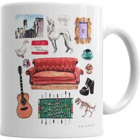 Humuts Friends Smelly Cat Phoebe Buffay Kupa Bardak