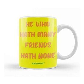 Humuts Friendship Quotes Day Ideas Love Gift Aristotle Kupa Bardak