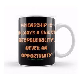 Humuts Friendship Quotes Day Ideas Love Gift Khalil Gibran Kupa Bardak