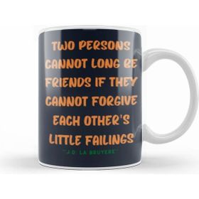 Humuts Friendship Quotes Gift Jean De La Bruyere Beyaz Kupa