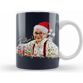 Humuts Fuller Go Easy Christmas Classic Home Alone Beyaz Porselen Kupa Bardak t - 330 ml - Beyaz