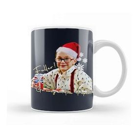 Humuts Fuller Go Easy Christmas Classic Home Alone Beyaz Porselen Kupa Bardak t - 330 ml - Beyaz