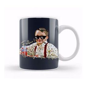 Humuts Fuller Go Easy Thug Life Home Alone Beyaz Porselen Kupa Bardak