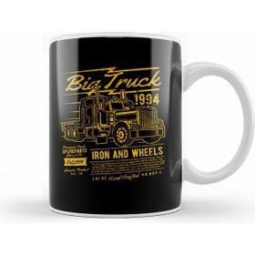 Humuts Fun Cool Vintage Big Truck Kupa Bardak