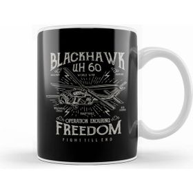 Humuts Fun Cool Vintage Blackhawk Freedom Kupa Bardak