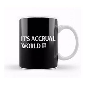 Humuts Funny Accounting It S Accrual World Accountants Kupa Bardak