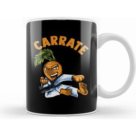 Humuts Funny Carrate Karate Carrot Pun Martial Arts Beyaz Kupa